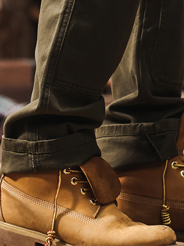 DANIEL PORTLAND I Herren-Arbeitshose im robusten Utility-Stil mit geradem Bein