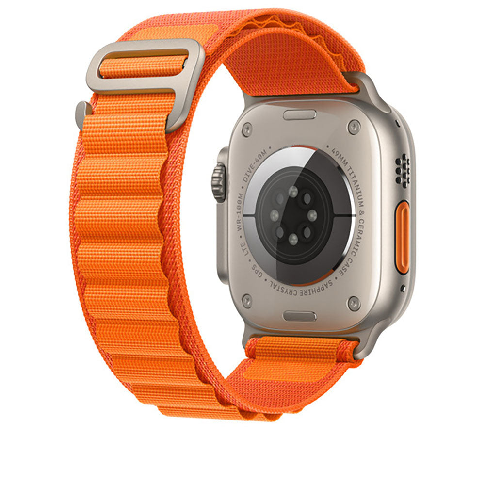 Neuestes gewebtes Nylon-Sportarmband mit Solo-Schlaufe für iWatch Series 8/7/6/5/4/3/2/1/SE/Ultra