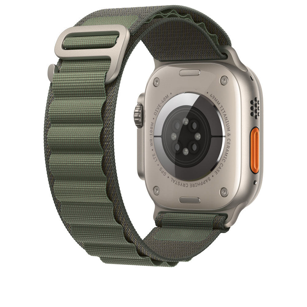 Neuestes gewebtes Nylon-Sportarmband mit Solo-Schlaufe für iWatch Series 8/7/6/5/4/3/2/1/SE/Ultra