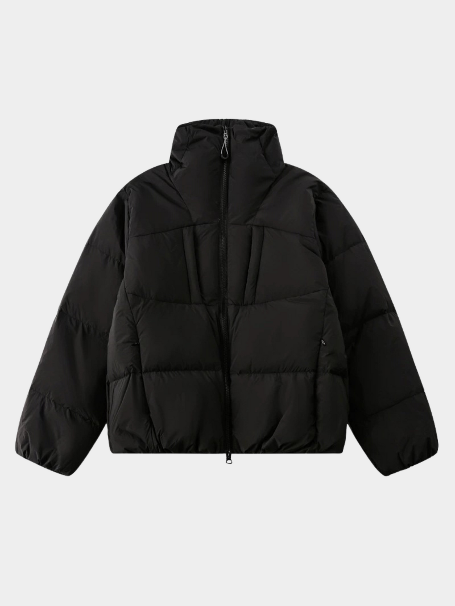 CougarStep - 95% weiße Gänsedaunen Jacke mit dreifacher Schutzfunktion und Stehkragen