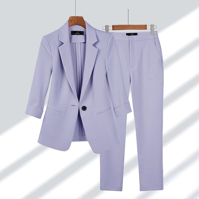 Viktoriya - Zweiteiliges Blazer- und Hosen-Set