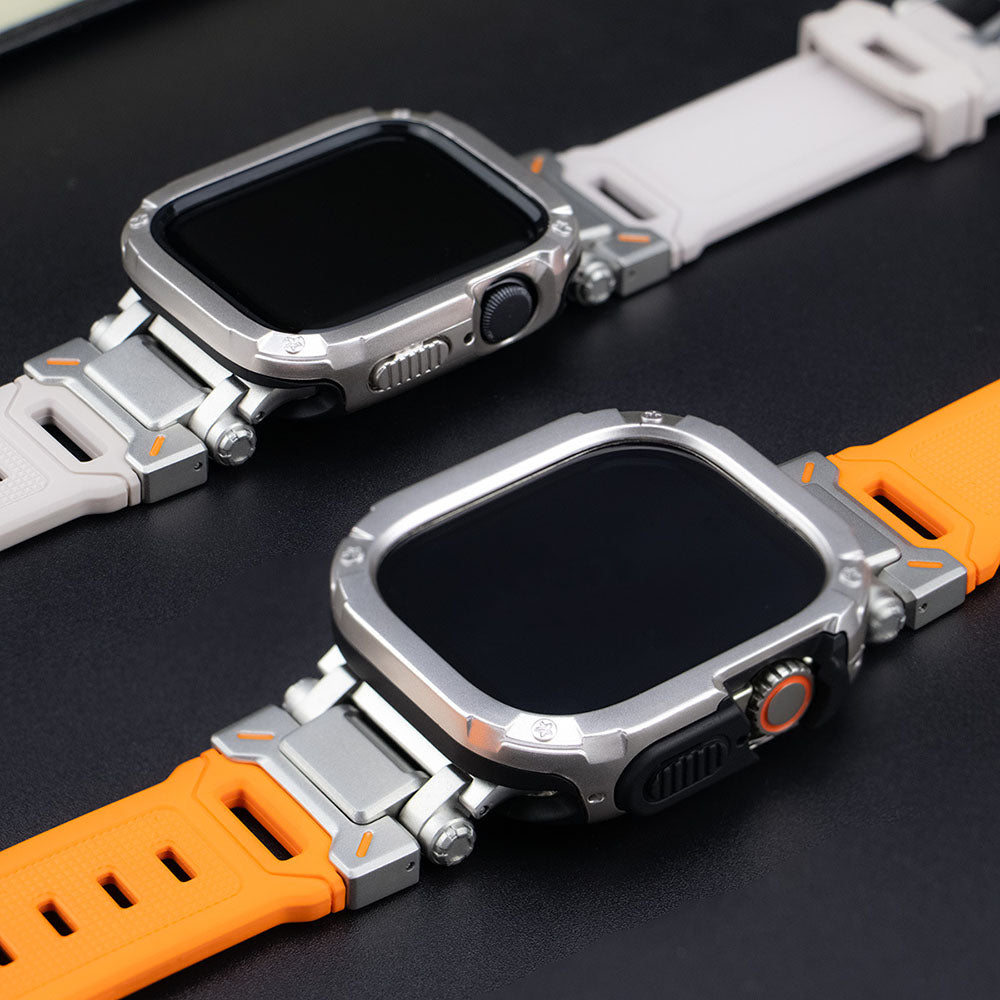 Explorer Titanlegierung Panzerung Anti-Fall Apple Watch Armband mit Uhrengehäuse