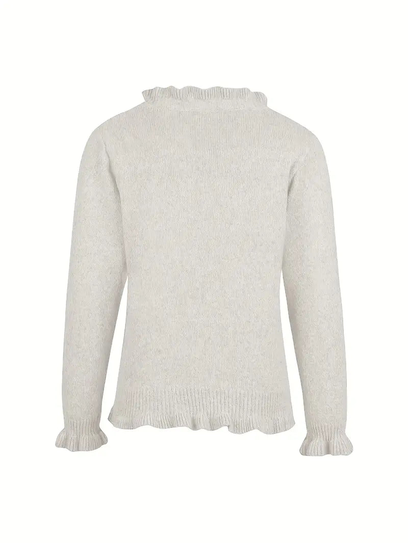 Hanifa - Elegante Strickjacke mit Knöpfen