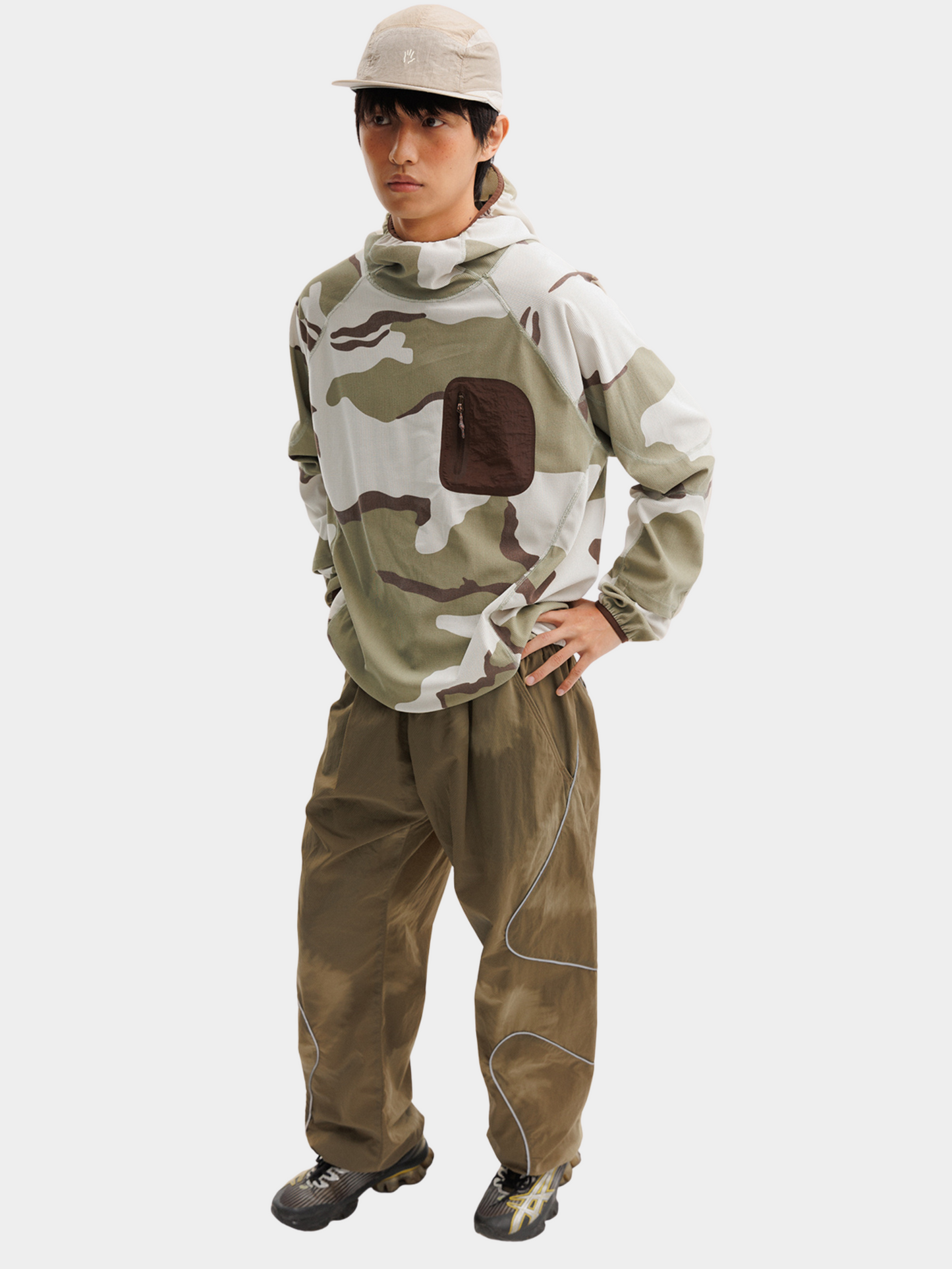 Crag - Unisex Feuchtigkeitsableitender Hoher Kragen Hoodie Basisschicht