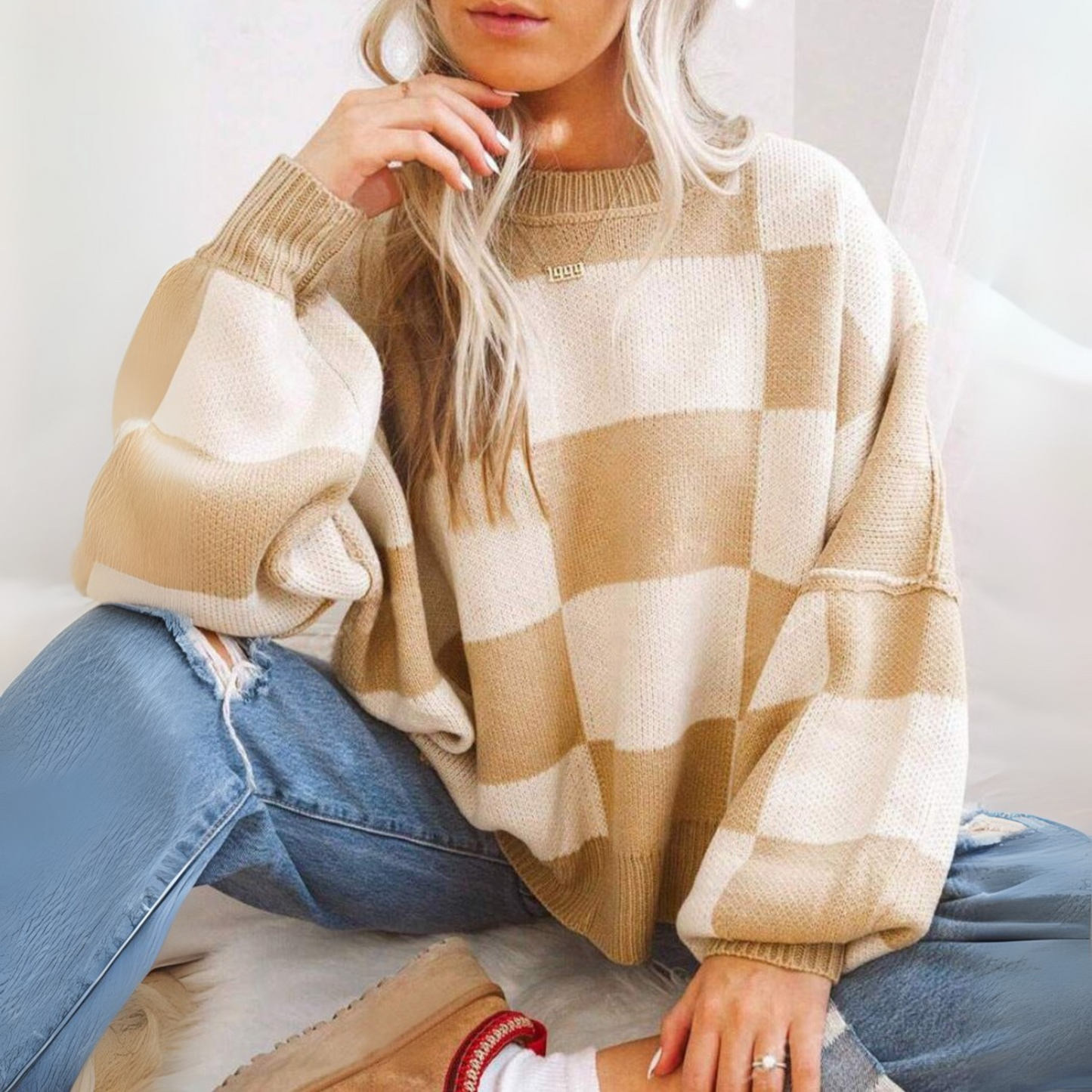 PINEDA™ – Lässiger Langarmpullover mit weiter Passform