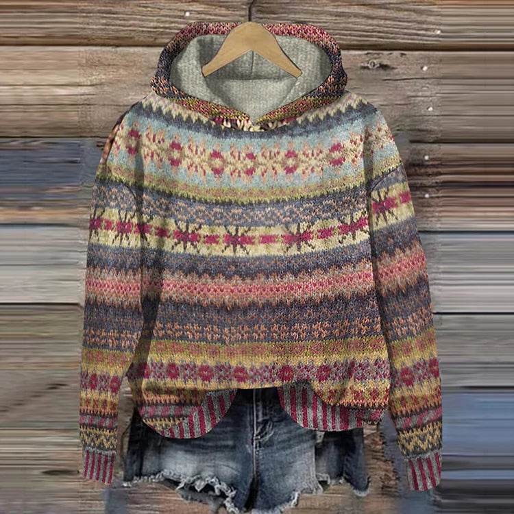 Kinsley - Gemütlicher Ethno-Pullover
