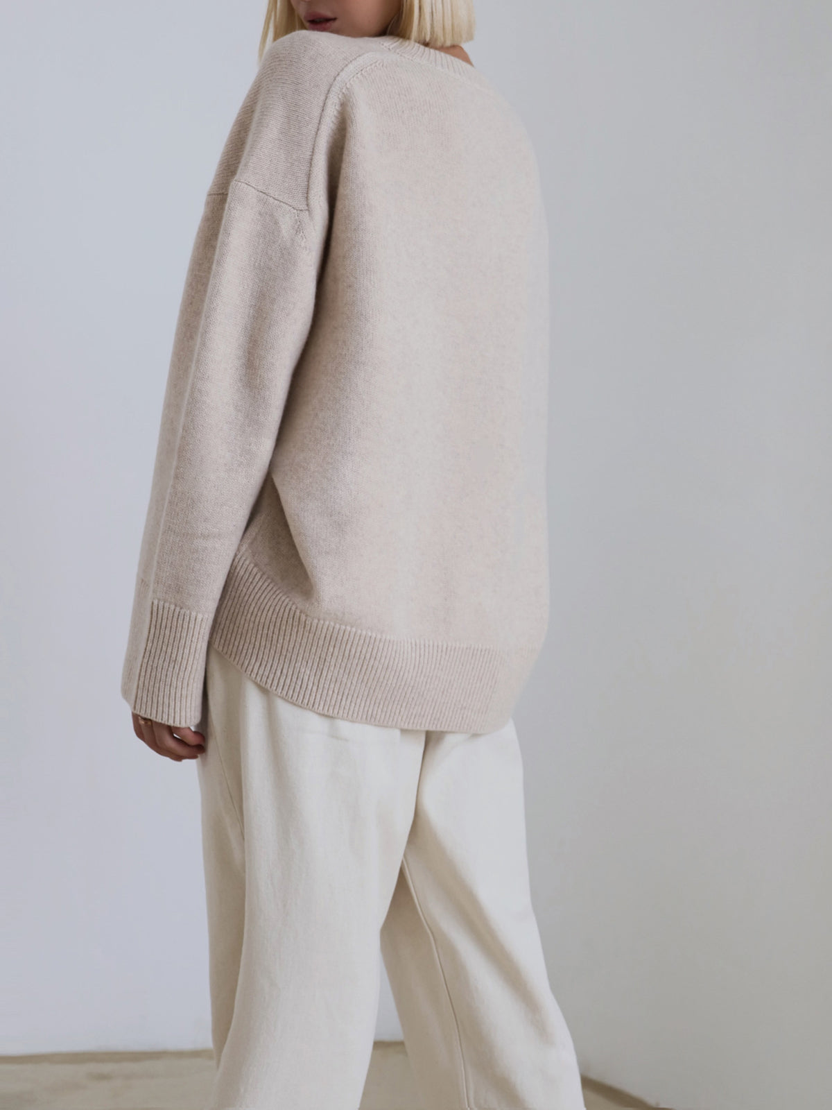 Zuckerwatte Oversized Pullover
