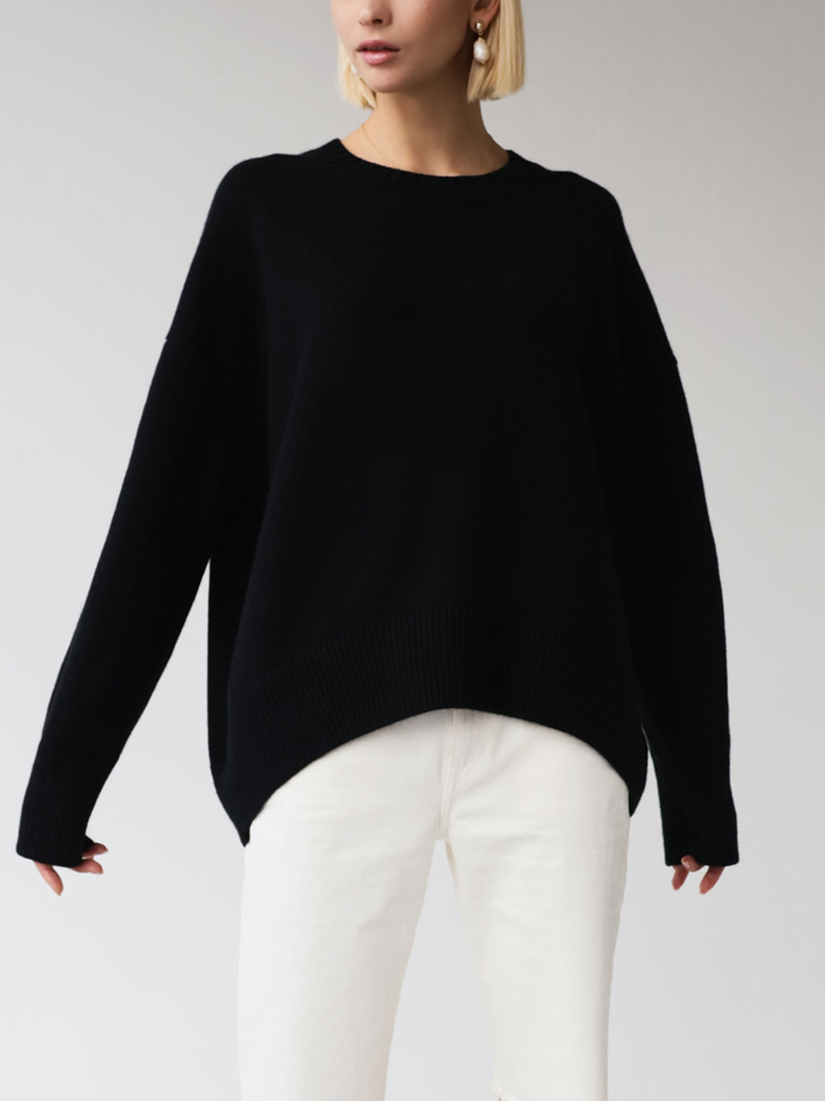Zuckerwatte Oversized Pullover