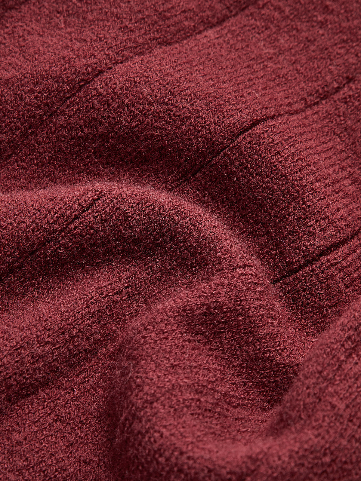 Rundhals Knopfweicher Cardigan