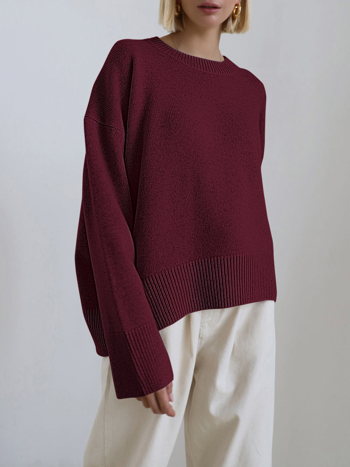 Zuckerwatte Oversized Pullover