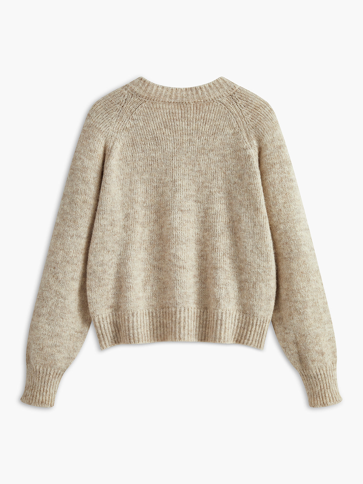 Eleganter Herzknopf-Cardigan
