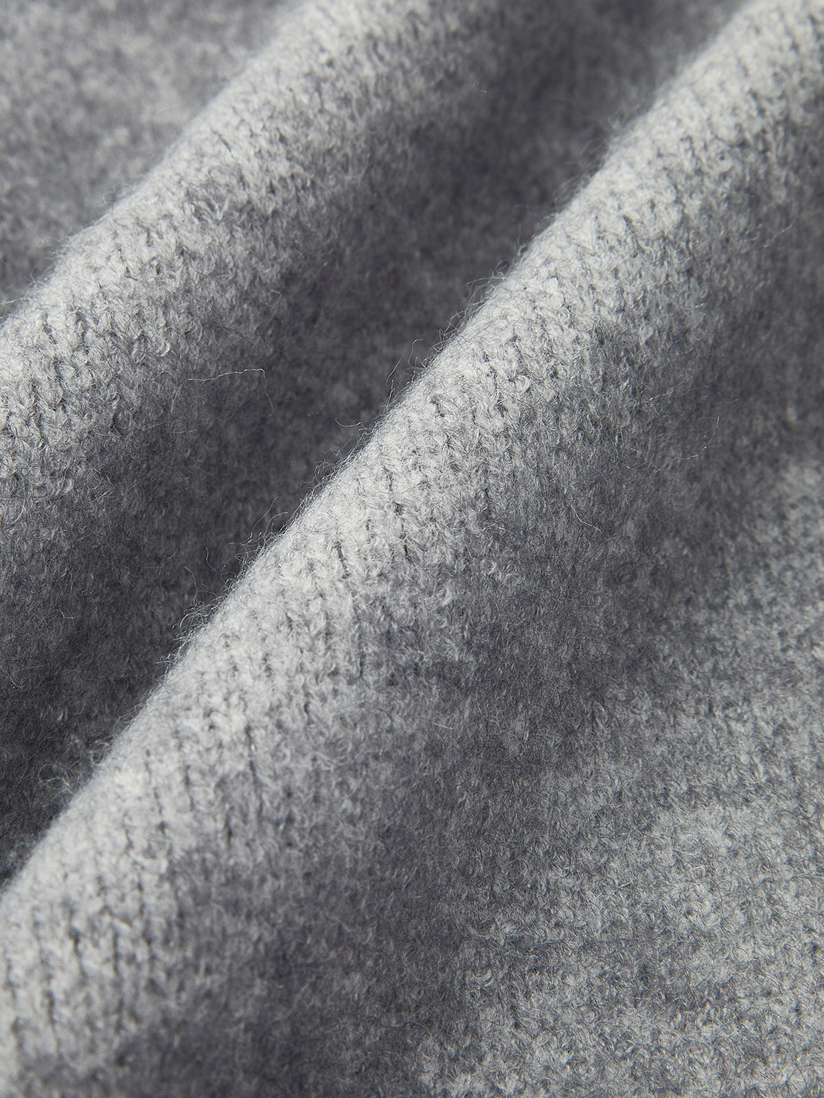 Übergroßer Offener Kragen Cardigan