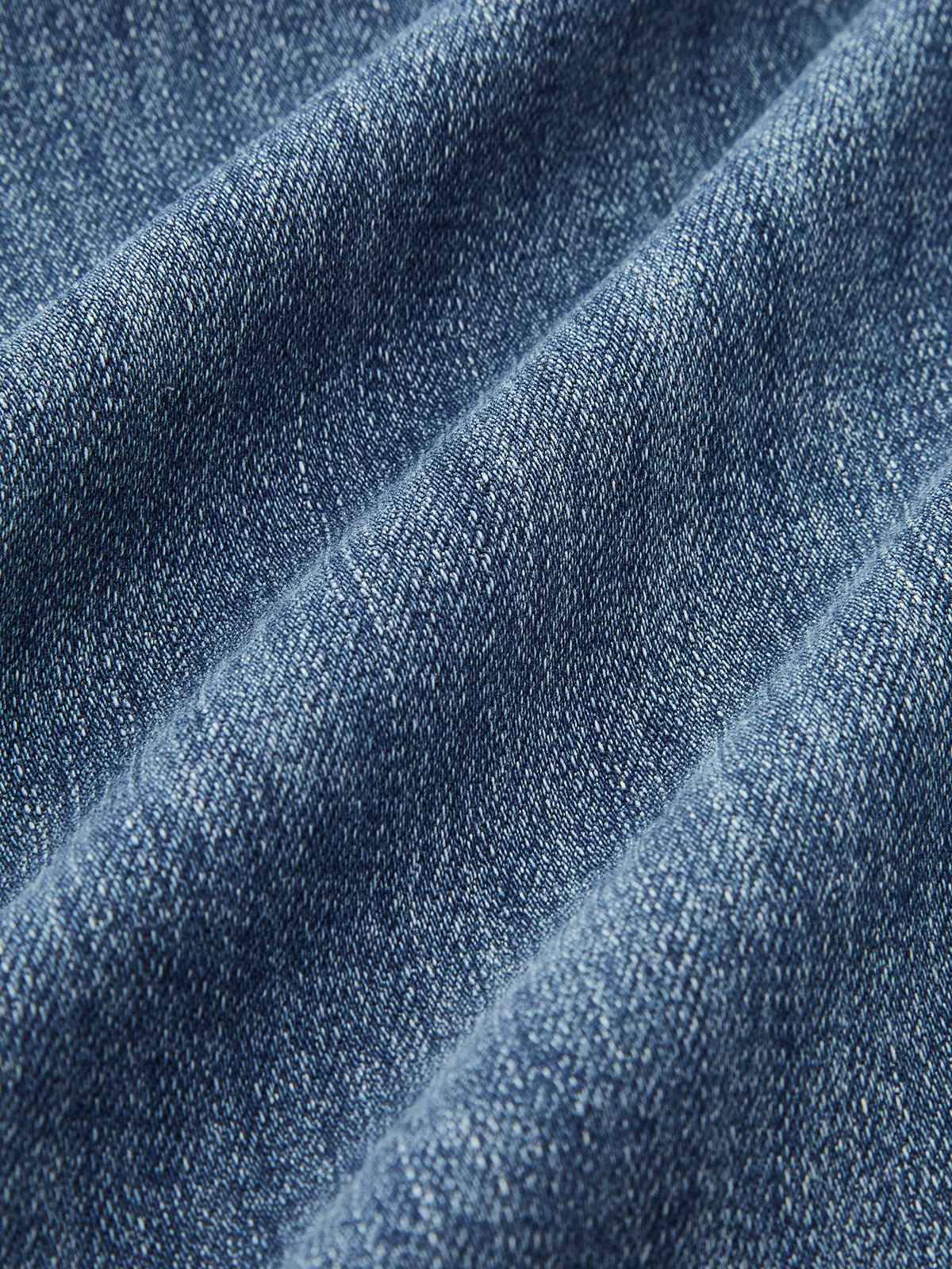 Hochgeschnittene Denim Bootcut Jeans
