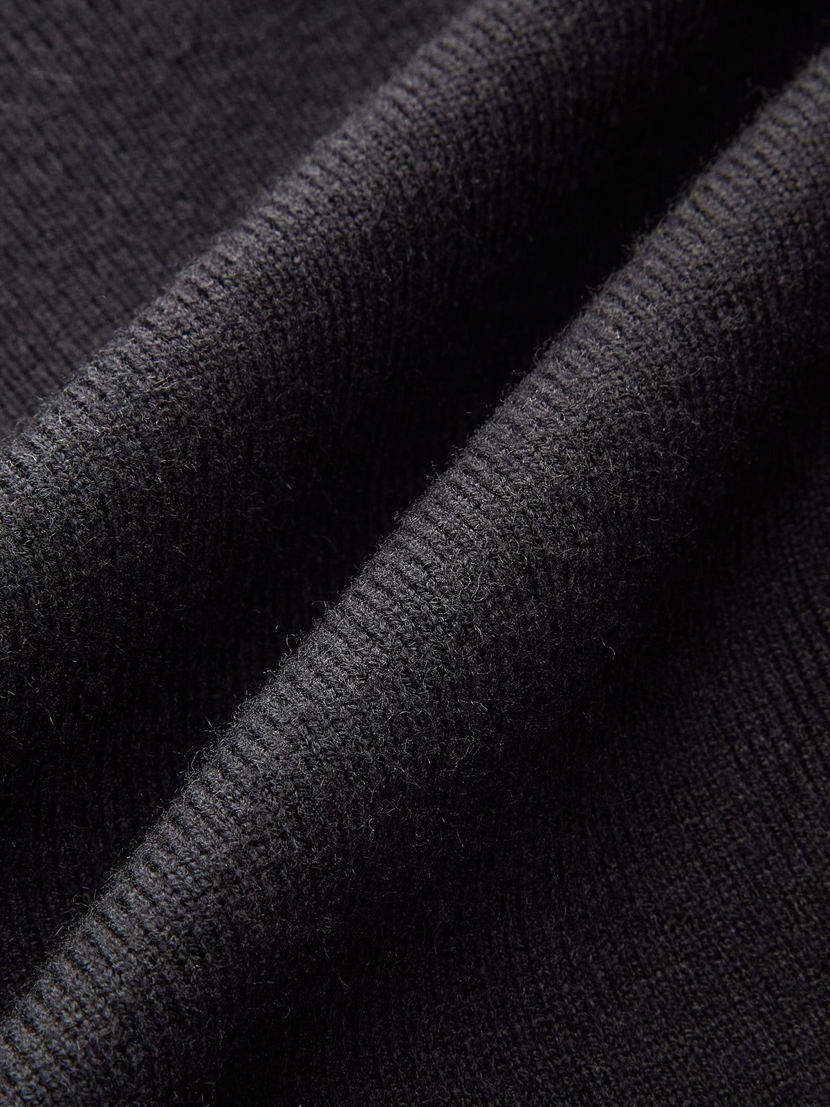Denim-Besatz Metallknopf Cardigan
