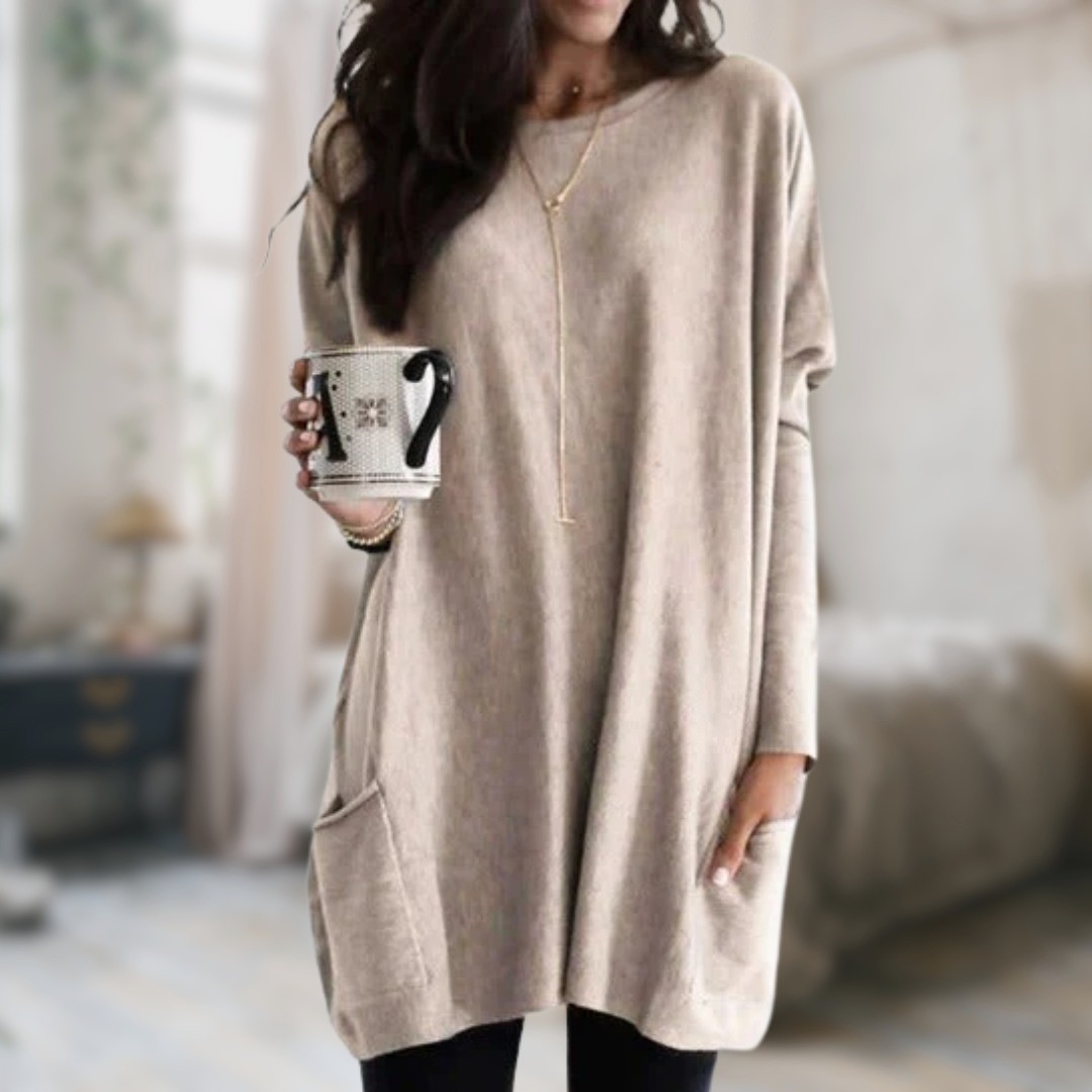 Esther | Lässiger Pocket Pullover