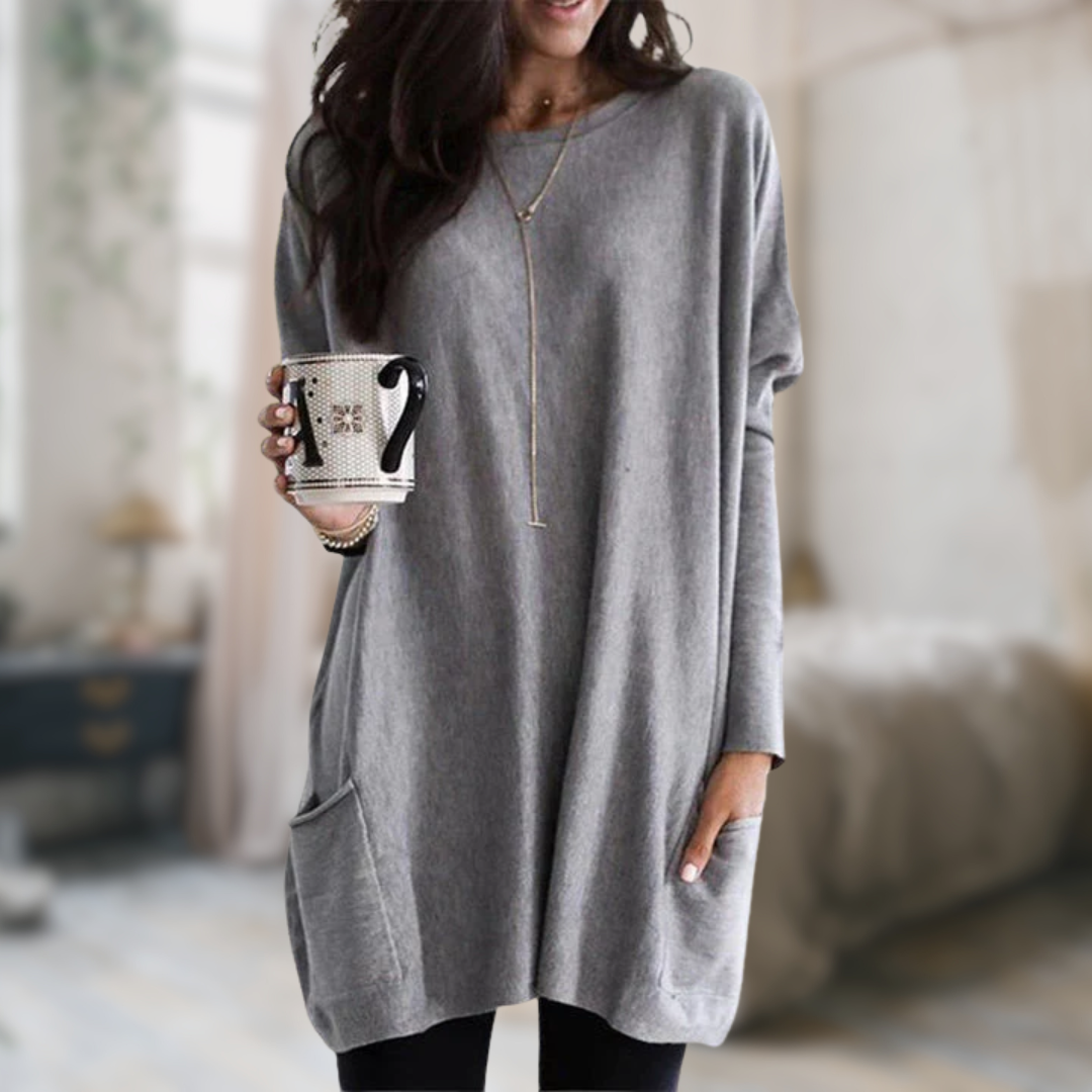 Esther | Lässiger Pocket Pullover