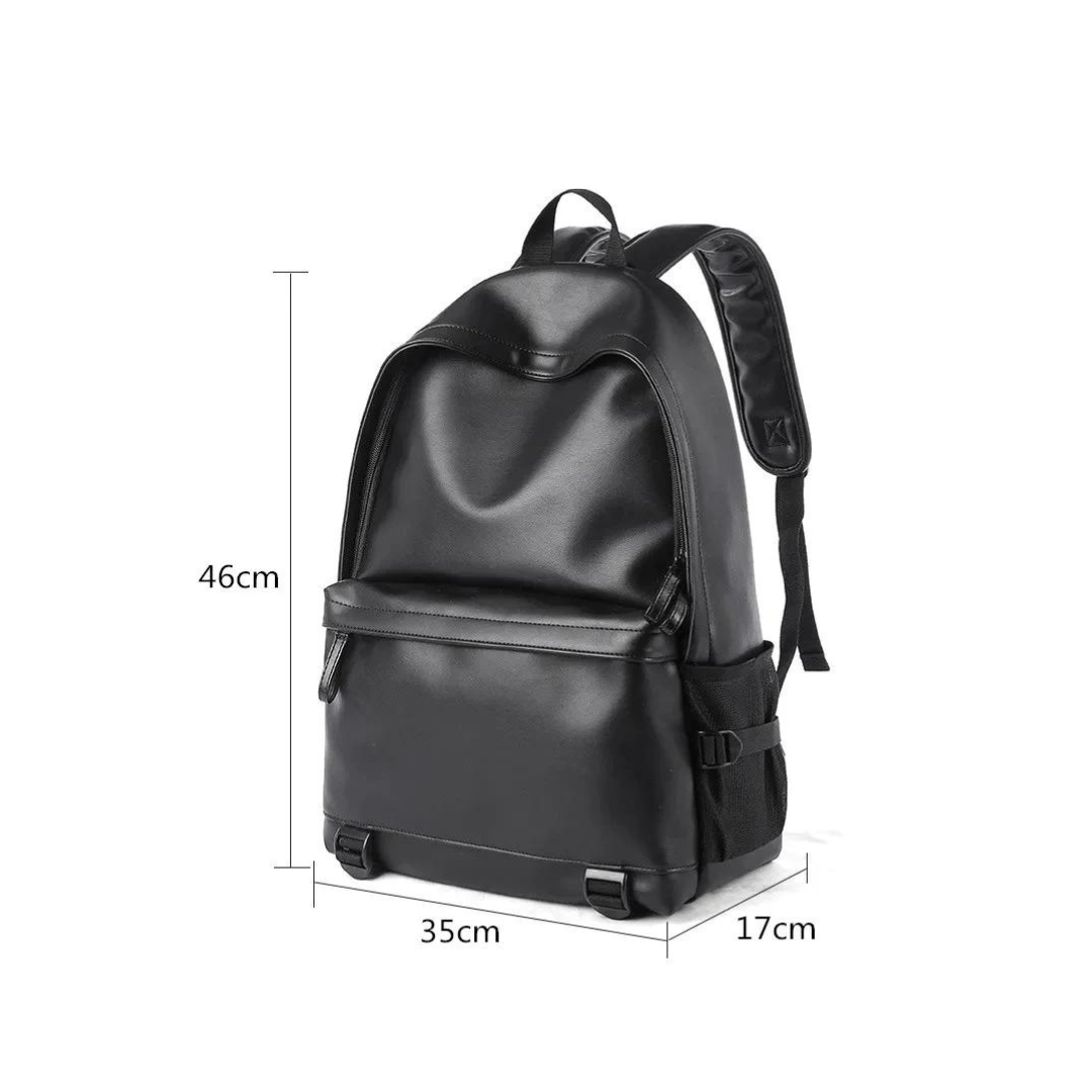 Herren Leder Rucksack