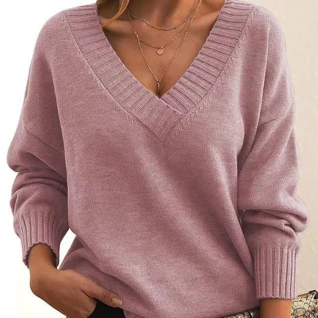 Laura™ - Pullover mit V-Ausschnitt