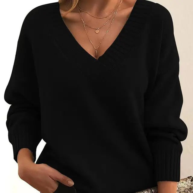 Laura™ - Pullover mit V-Ausschnitt