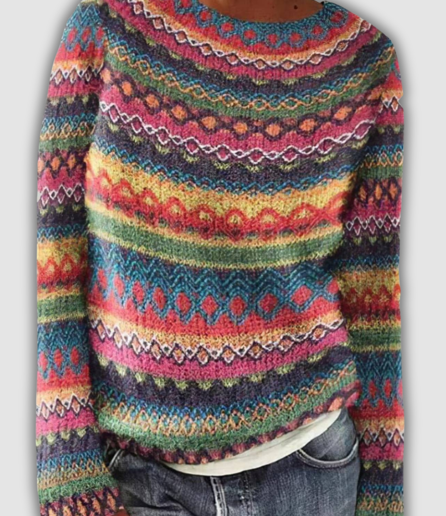 Dalia | Retro-chic Pullover