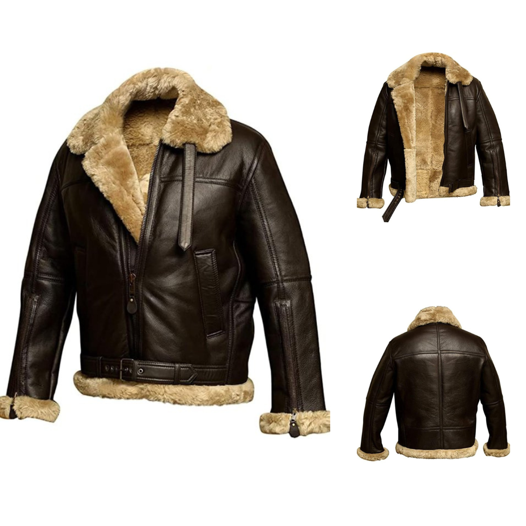 Dominic | Herren Lederjacke