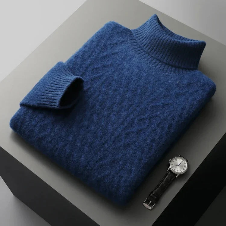 Radcliffe Merinowolle Rollkragenpullover