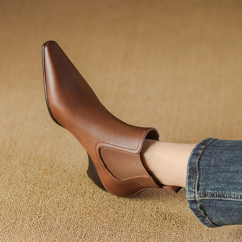 Laira Echtes Leder Stiefel