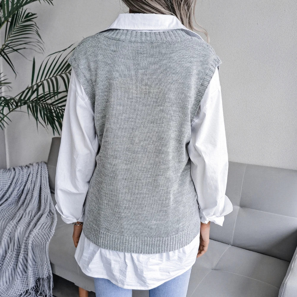Ellsworth Calloway Gestrickte Wollweste