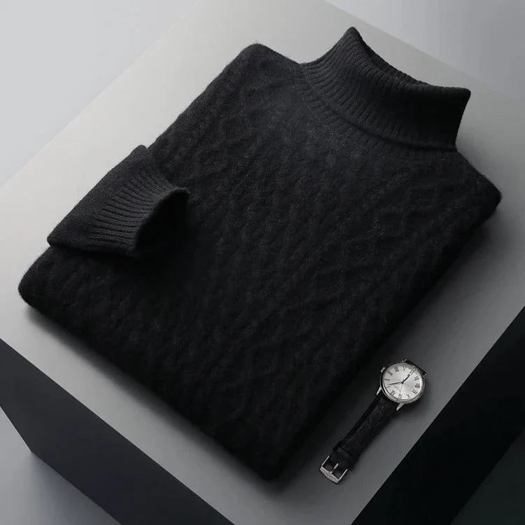 Radcliffe Merinowolle Rollkragenpullover