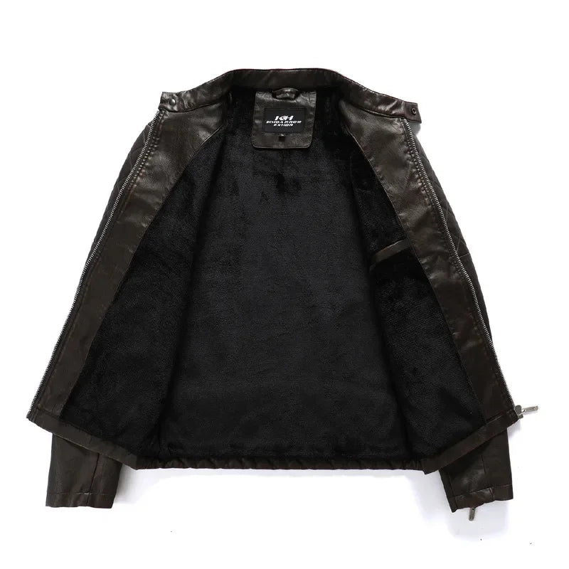 Clayton Lederjacke