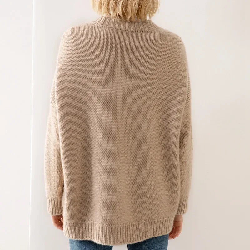 Sandra Eve Kabelstrick-Cardigan