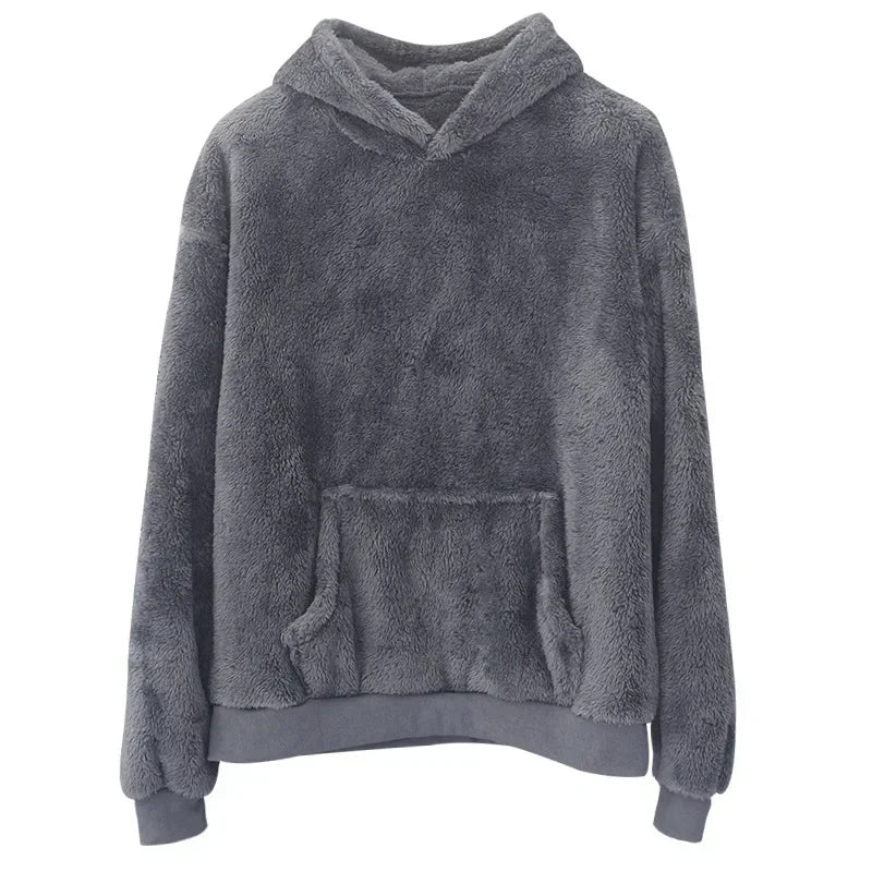 Plüsch Hoodie