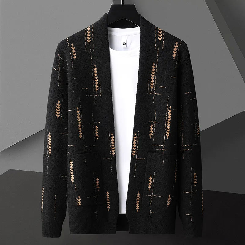 MARCELO BURLONE POLYESTER CARDIGAN