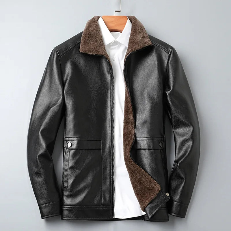 Ezado Lederjacke