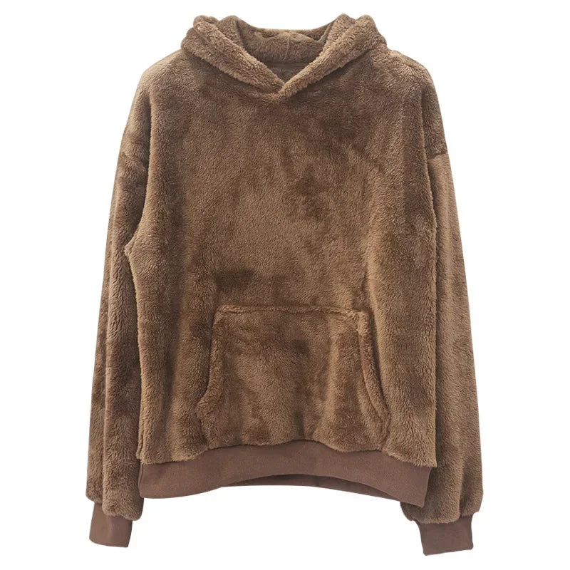 Plüsch Hoodie
