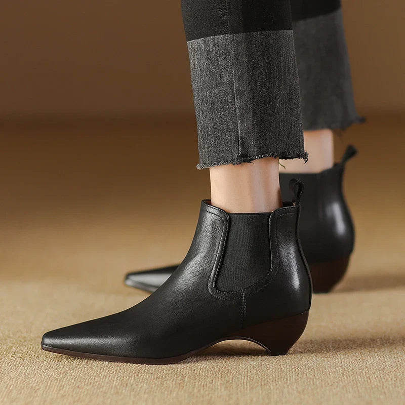 Laira Echtes Leder Stiefel