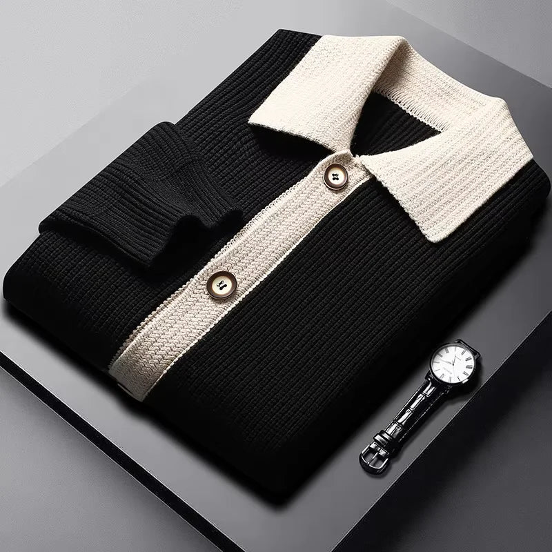 DORIAN ZWEIFARBIGER CARDIGAN