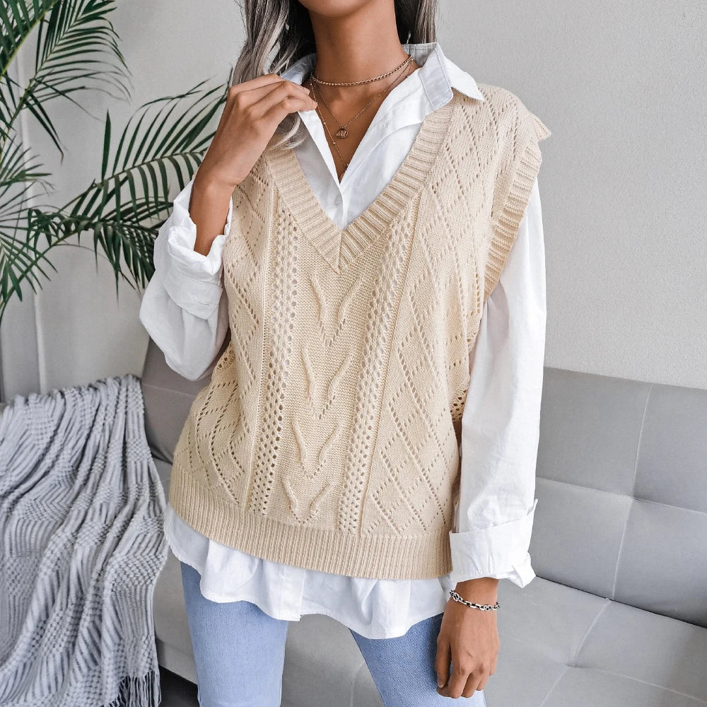 Ellsworth Calloway Gestrickte Wollweste