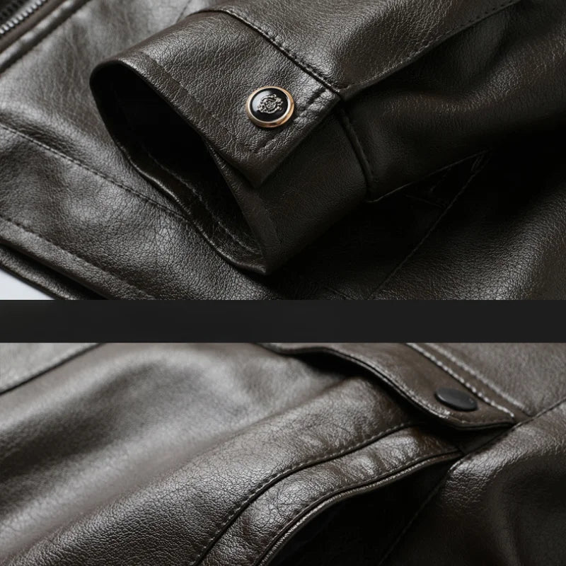 Ezado Lederjacke