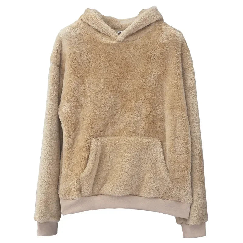 Plüsch Hoodie
