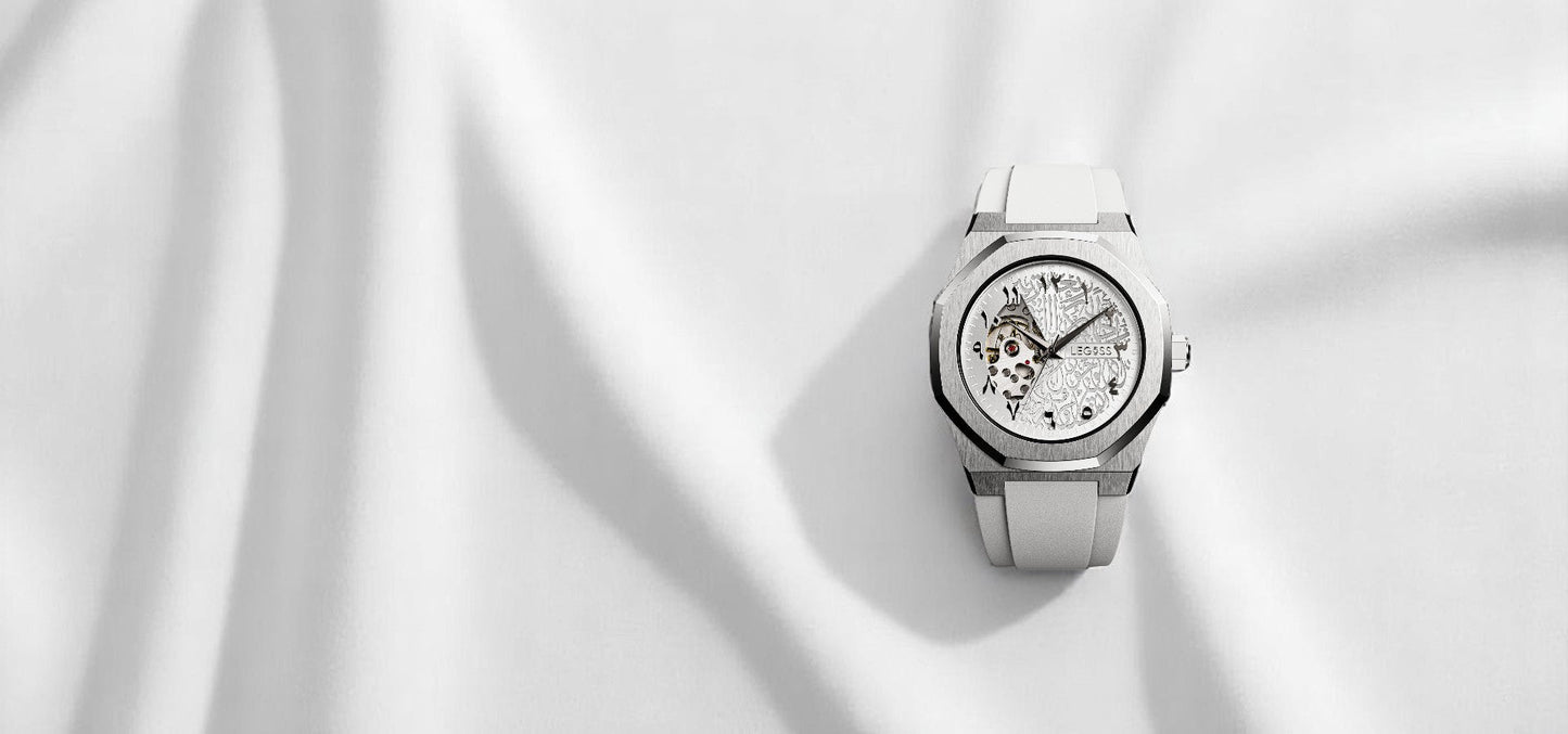 LEGOSS Uhr Blaue Edition Arabische Zahlen