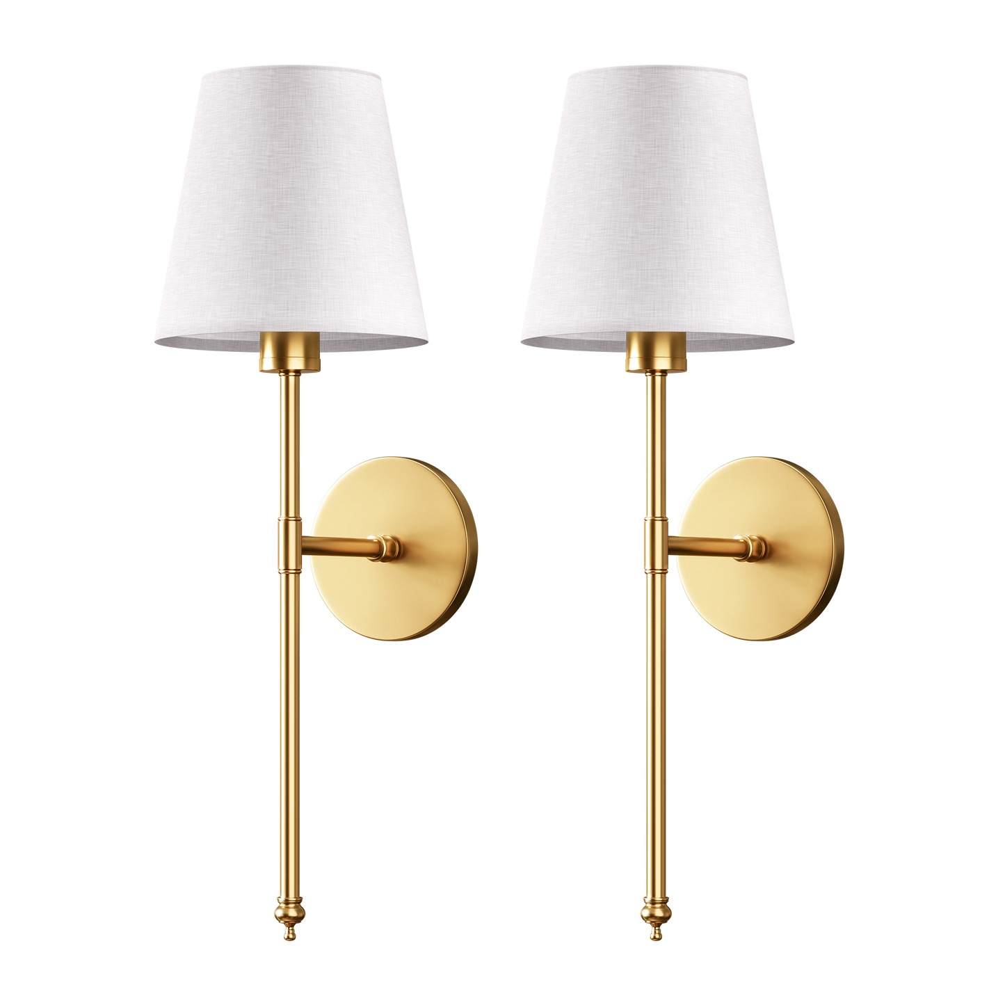 DRAHTLOSE WANDLEUCHTEN (SET MIT 2)