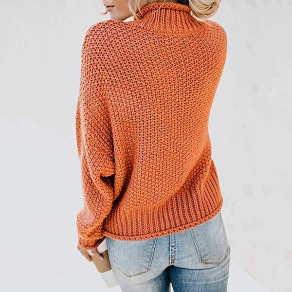 Iris™ - LOOSE KNIT PULLOVER-SWEATER MIT LOCKERER PASSFORM