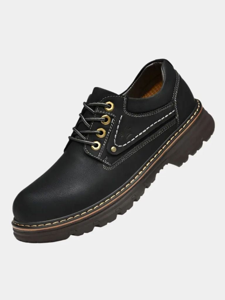 Britische Leder Elegante Oxford Schuhe - Cross & Crown