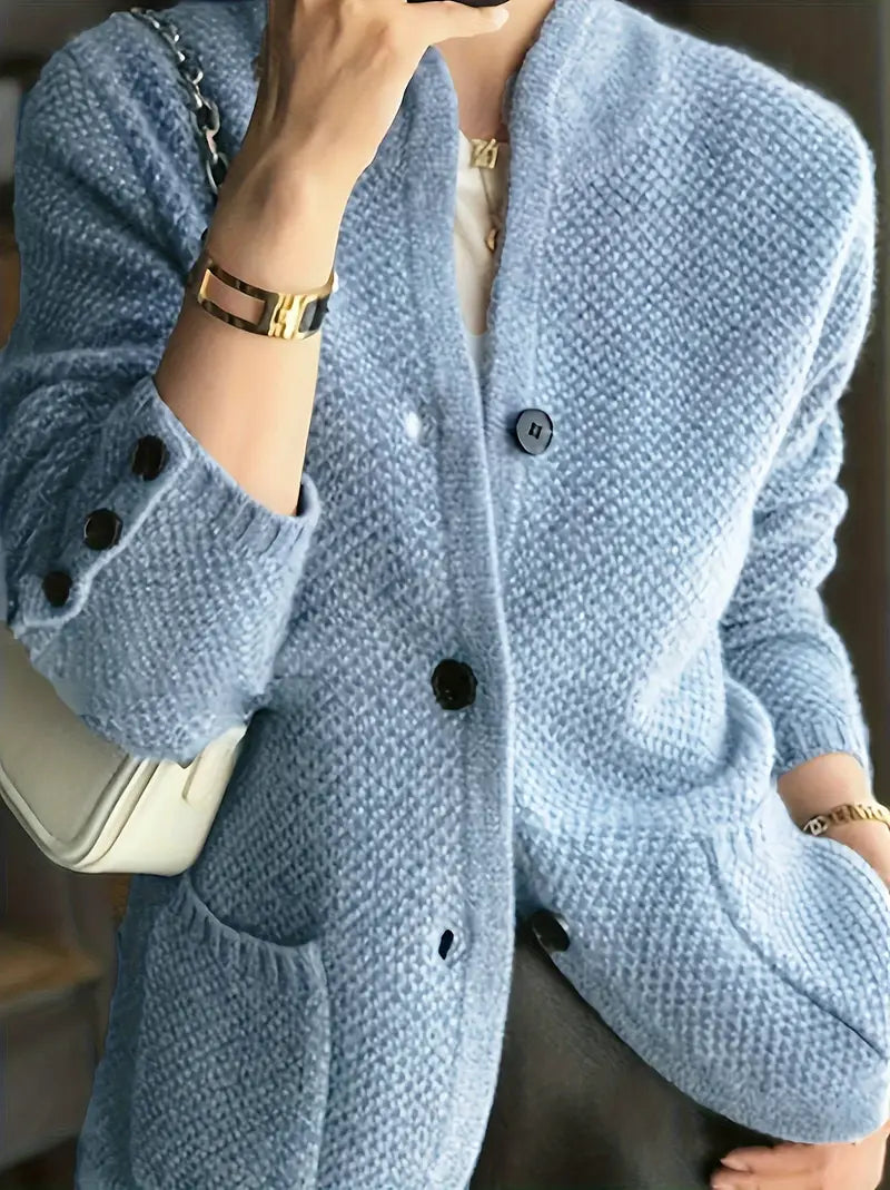 Claire™ | Eleganter Cardigan mit Kaschmirmix