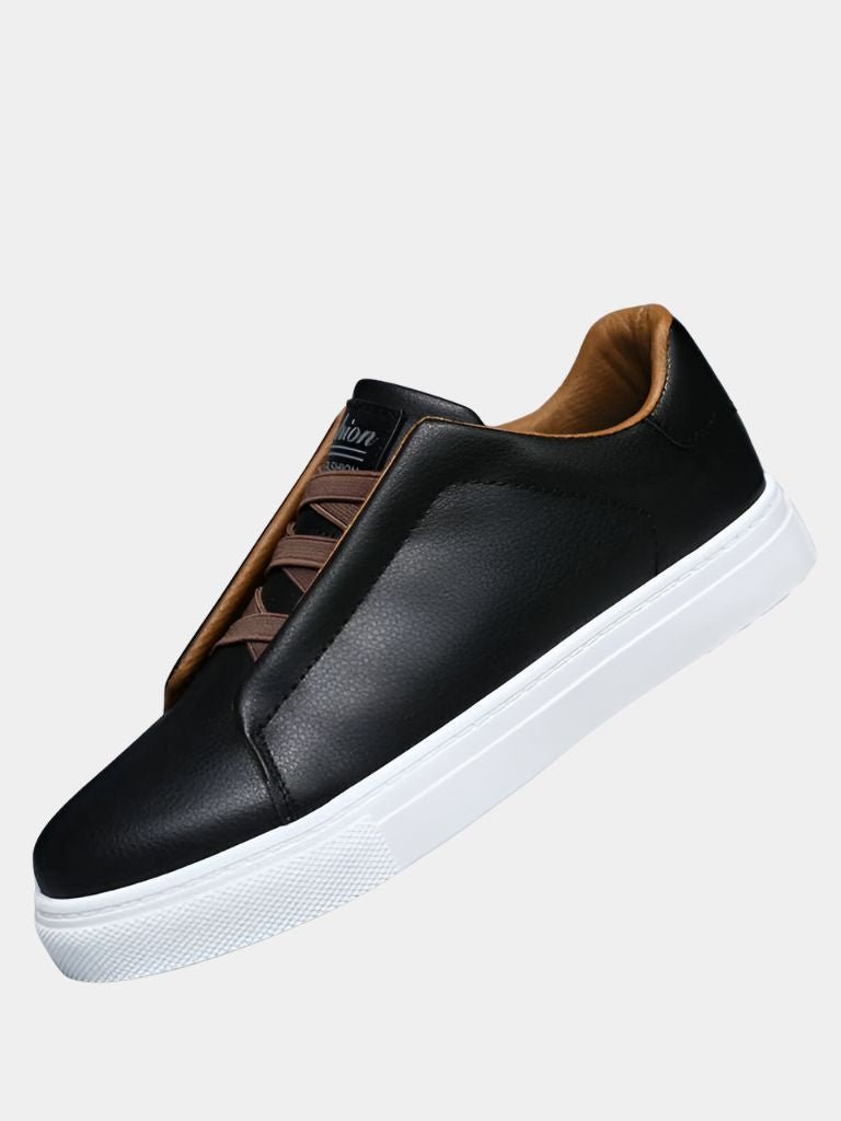 Essentielle Moderne Leder Sneakers - Cross & Crown
