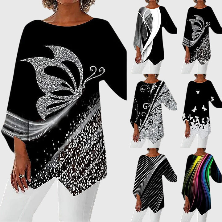 Alayah™ | Elegantes Rundhals-Top