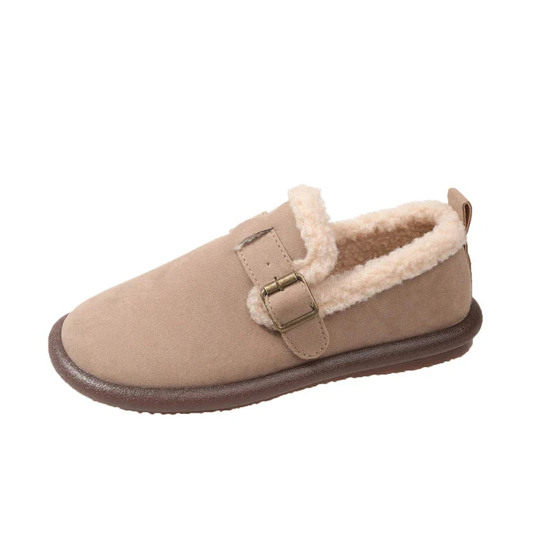 Bequeme Wildleder Slipper