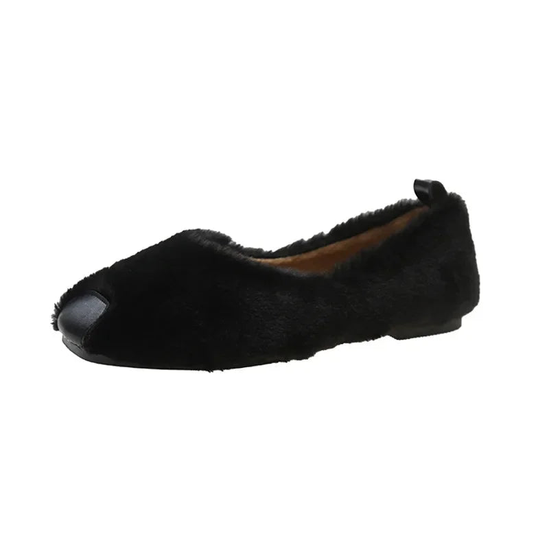 SnugFur Damen Winter Mokassins