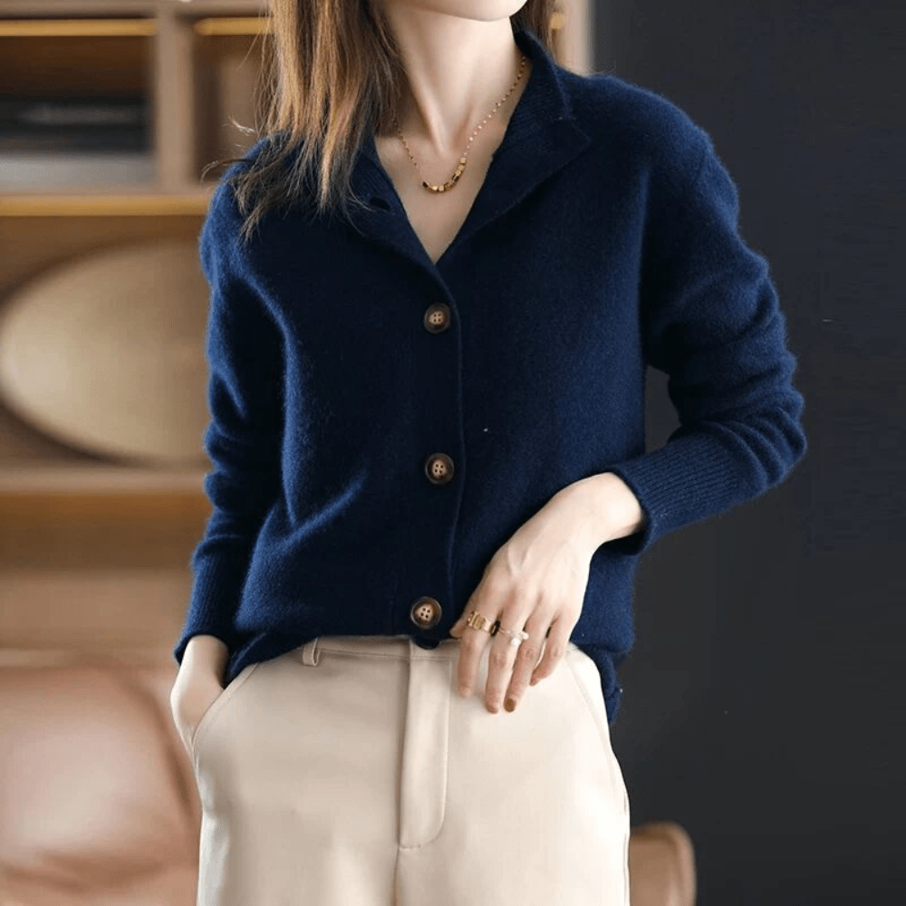 Anny - Luxuriöser Cashmere Cardigan